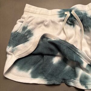Tie-Dye Fleece Shorts